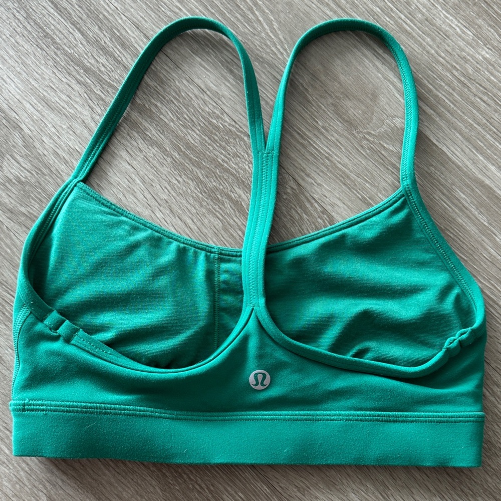 Lululemon Athletica Vibrant Green Sports Bra - Picture 2 of 2